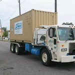 Container Moving Truck