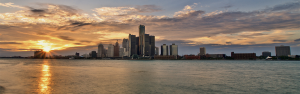 Detroit cityscape