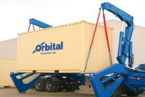 Sideloading Trucks to Move Your Containers